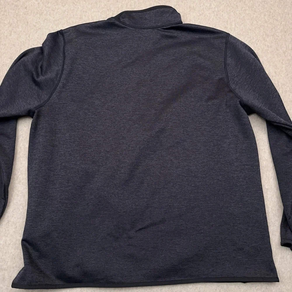 The North Face Skyline 1/2 Zip Fleece Men's XXL‎ Blue Mock Neck Embroidered